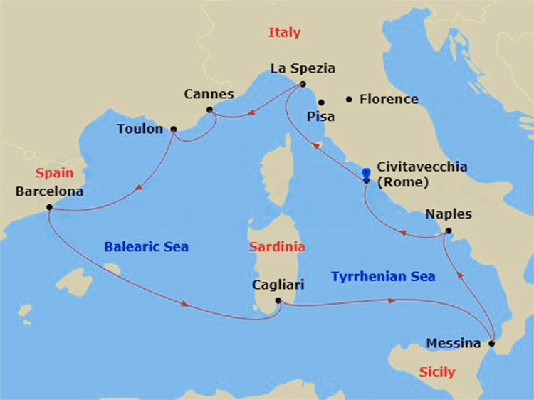 Italy & France Cruise