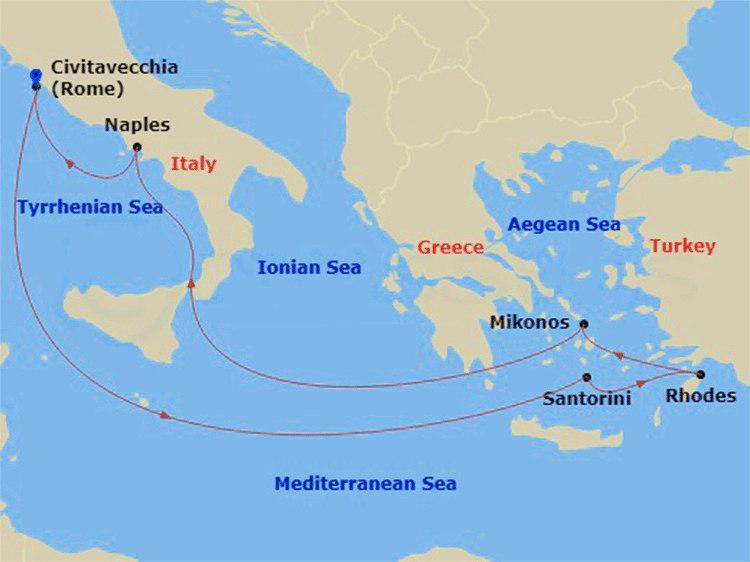 Italy & Greek Islands Cruise